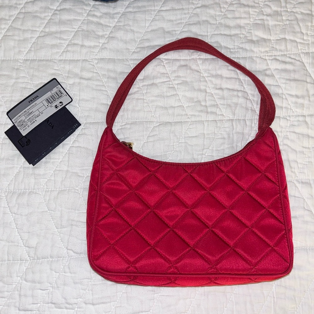 Prada Tessuto Red Bag - Picture 3 of 3